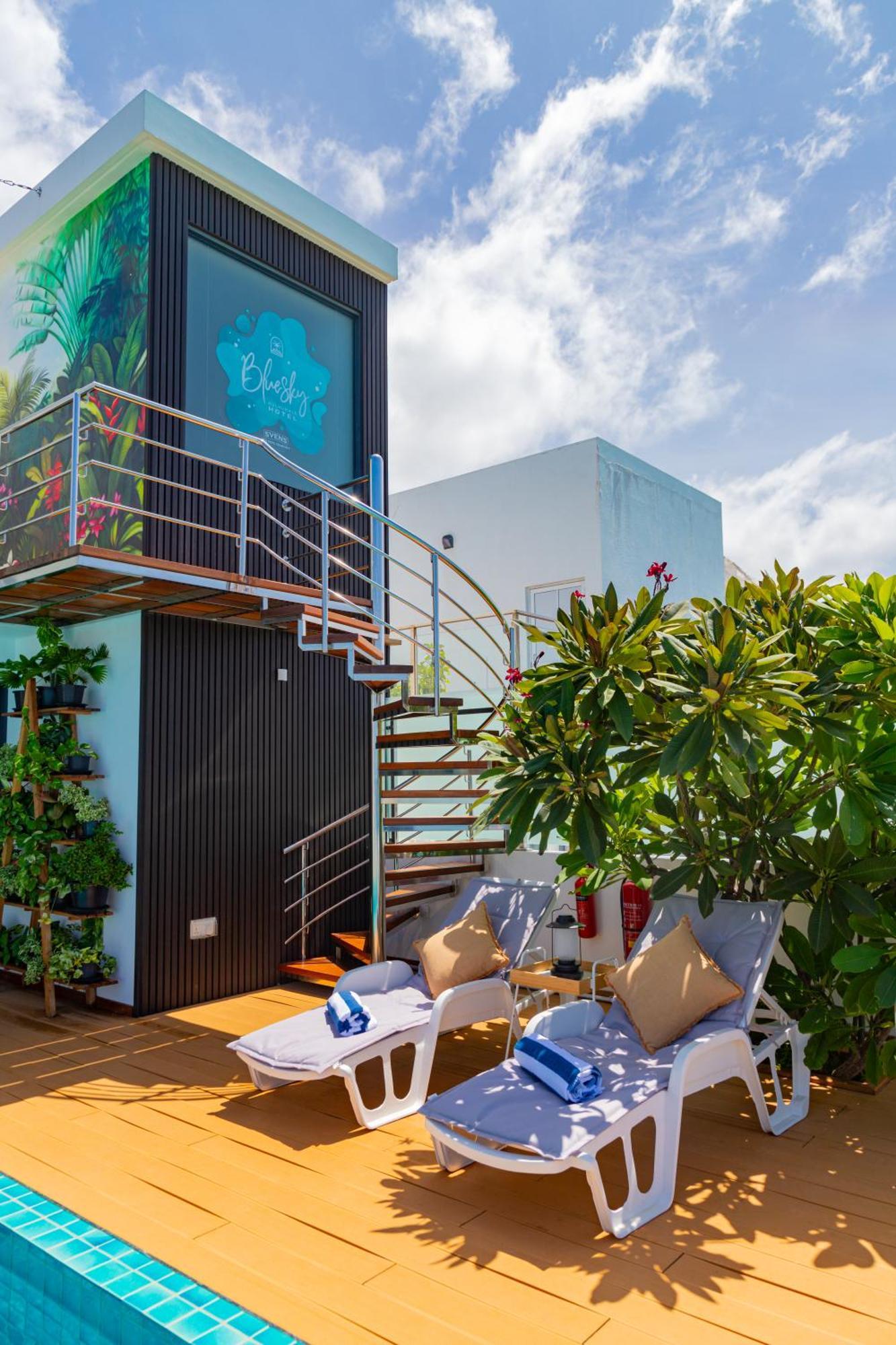 Blue Sky Beach Хулхумале Екстериор снимка